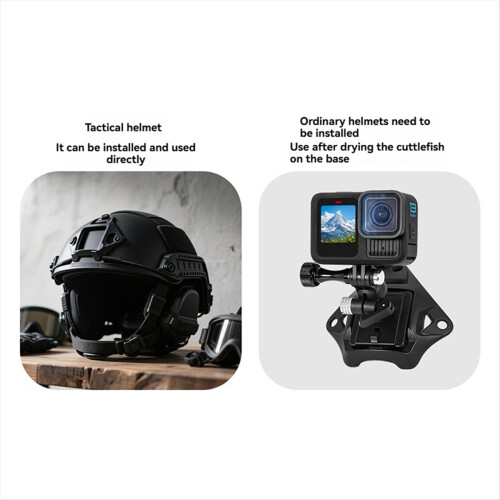 Helmet Fix Mount Base for FAST Helmet 3-Head Helmet Quick Release 2