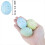 40 Pcs Easter Eggs Artificial Speckled Foam Eggs Pastel Eggs 5
