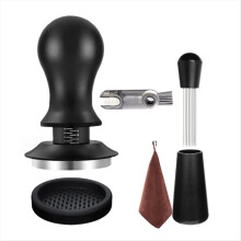 Set di accessori per caffè espresso con pressino e strumento WDT, 58 mm