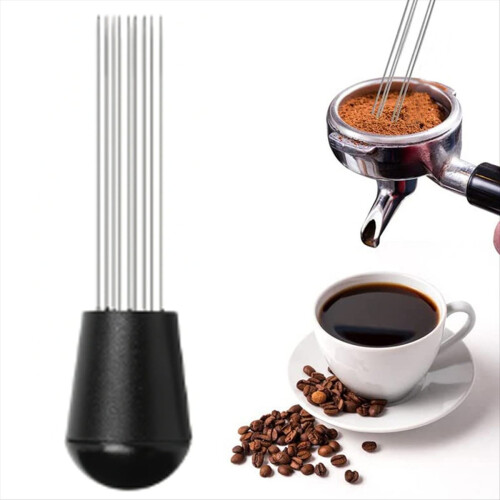 Set di accessori per caffè espresso con pressino e strumento WDT, 58 mm 1
