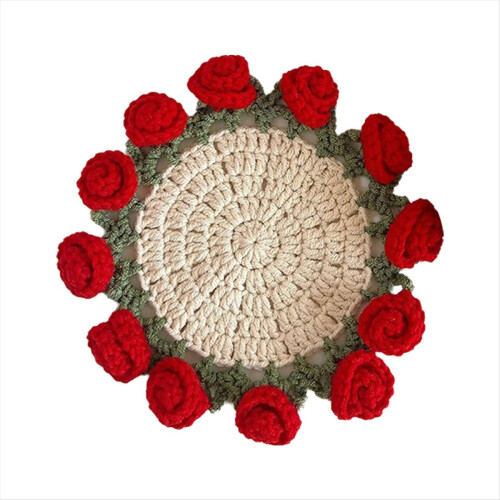 Flower Coasters for Coffee Cups Tea Coaster Desk Cup Coaster B