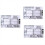 ECG 7 Step Ruler, ECG Ruler Plastic Ruler Measuring Tool 2