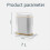 7L Sensor Trash Can for Kitchen Garbage Tin for Bathroom Light Luxury 6