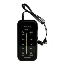 Mini-Radio Tragbare Radios AM FM Hand Stereo Radio