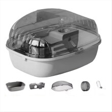 Cage à hamster, jouet de course à roulettes, accessoires pour petits animaux D