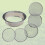 Soil Sifter for Rocks,Compost Sifter with 5 Replaceable Mesh 6