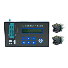 Testador de circuito integrado de LED para chips lógicos 74HC 74LS CD40