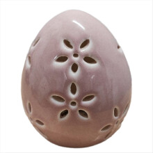 Easter Eggs Hollow-Out Egg Gift Ornaments for Home &Pink