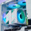 Cooler para CPU ARGB Dual-Tower -3000 Branco 3