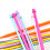14-teiliges Stricknadel-Set aus einspitzigem Kunststoff 6