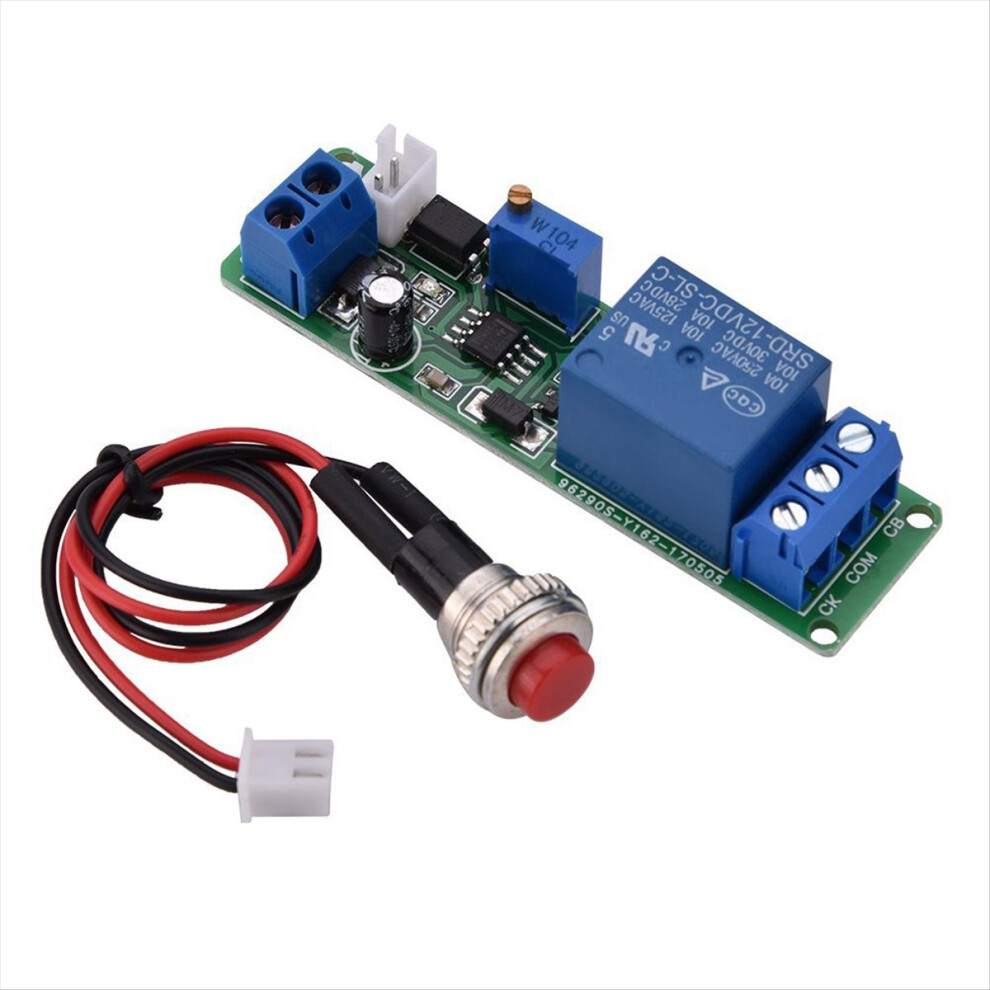 DC 12V Adjustable Timer Delay Turn OFF Module