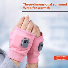 Wiederaufladbare tragbare Heizhandschuhe Beheizte fingerlose Handschuhe A