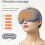 3D Eye Mask for Sleeping Hot Compress Massage Blindfold 4