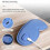 3D Eye Mask for Sleeping Hot Compress Massage Blindfold 6