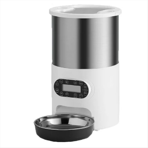 Dispensador automático de comida para gatos e cães de 3 litros