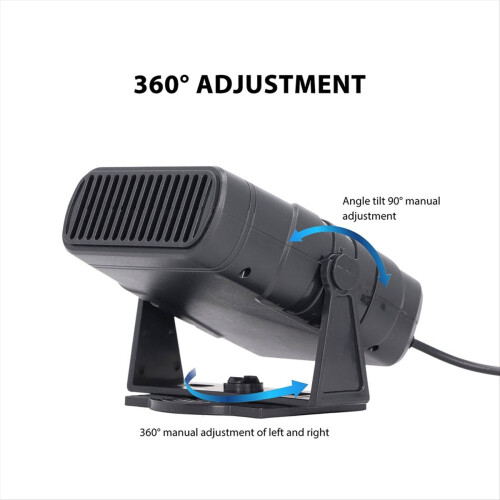 Φορητή ηλιακή θερμάστρα 12V 20W - Εξωτερική κατασκήνωση, αυτοκίνητο, 1