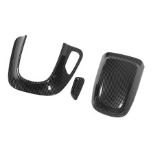3-teilige Kopfstützenverkleidung – Carbonfaser, W206