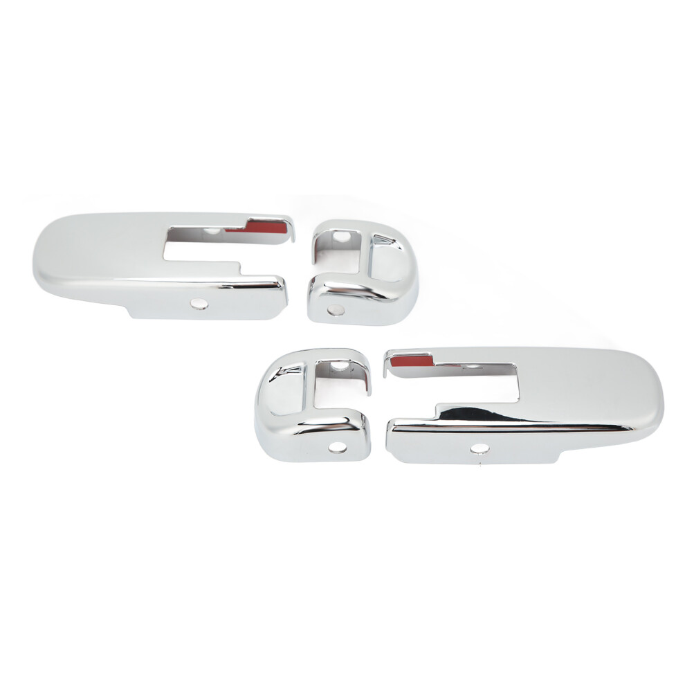 4Pcs Bright Electroplated Hood Release Handle Cover For Hummer H2 Sut 2003-2009 9301355773474