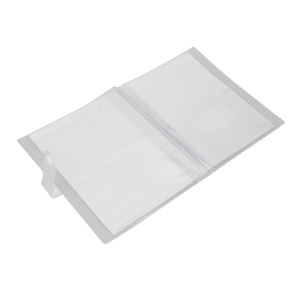 Versatile 80-Slot Nail Sticker and Photo Album Easy Organization