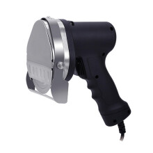Safety Guard Electric Meat Cutter Wired Cordless Gyro Knife, Adjustable Thickness, Easy Clean