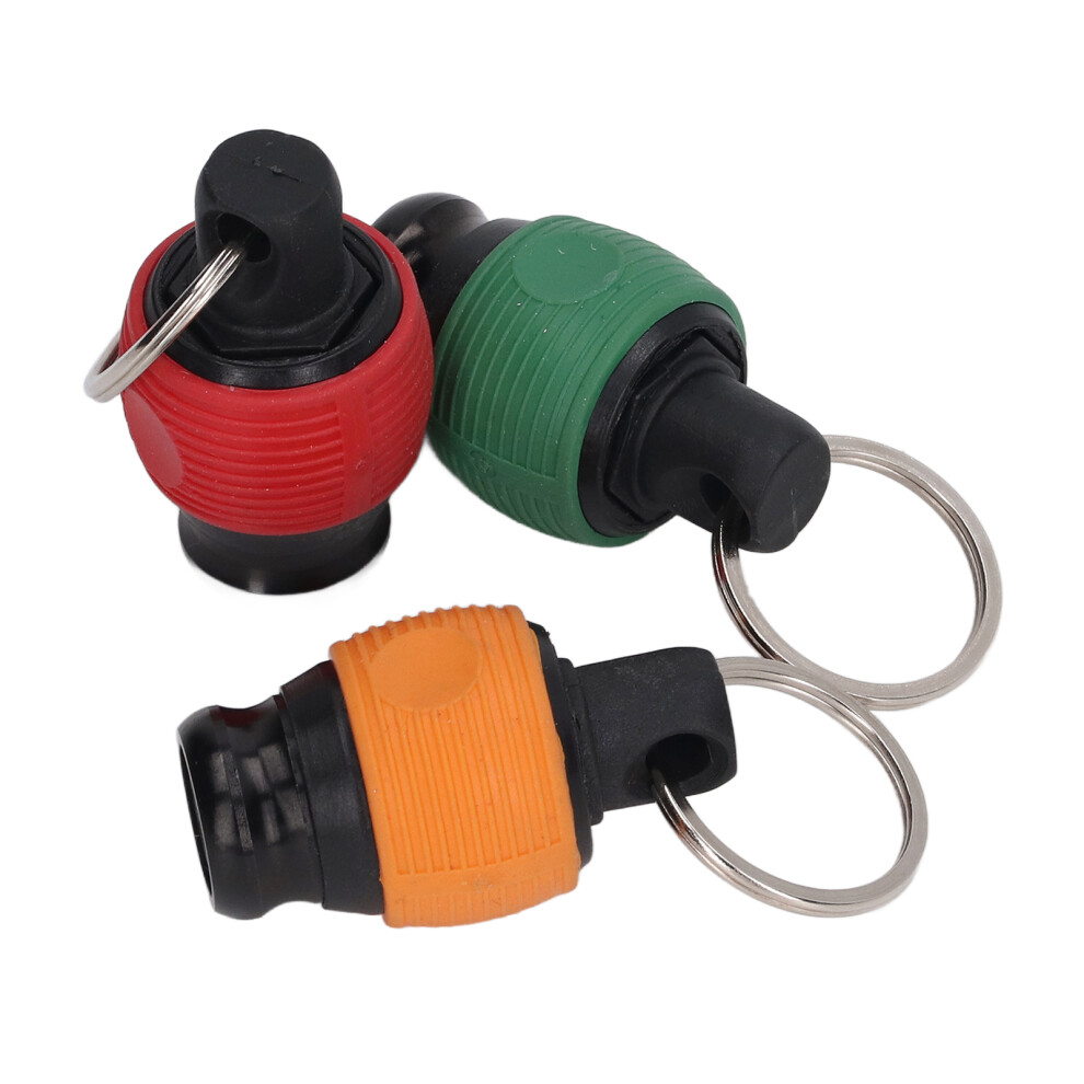 3Pcs 1/4In Screwdriver Bit Holder Keychain Extension Bar Drill Adapter 9321355784300