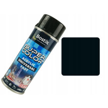 Super Color Universal -spraymaali 400ml kiiltävä musta