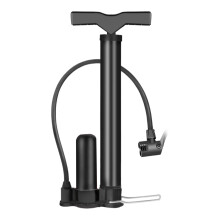 Cycle Air Pump Metal Steel High-Pressure Bike Pump With Ergonomic Handle Biccycle Floor Pump For Road And Mountain Bikes