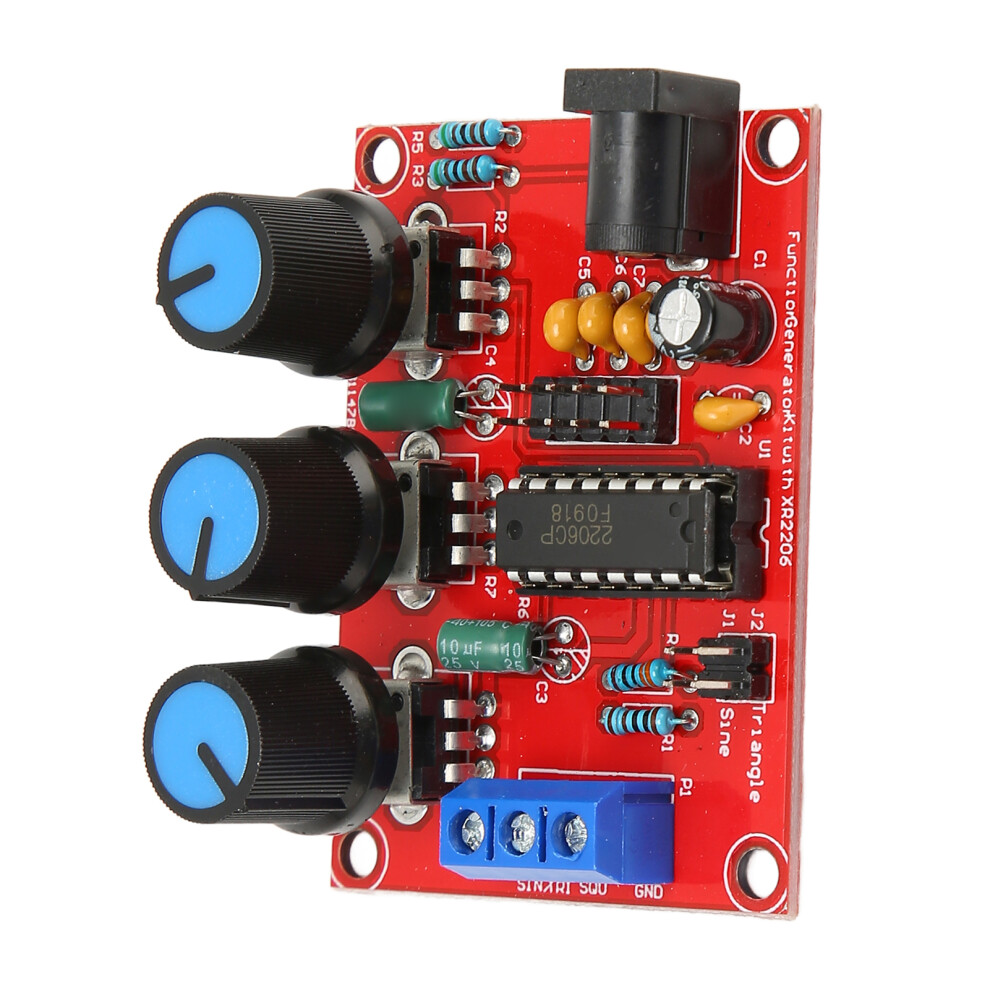 2Pcs Signal Generator Kit Sine Triangle Square Output 1Hz-1Mhz With Case 3251355790079