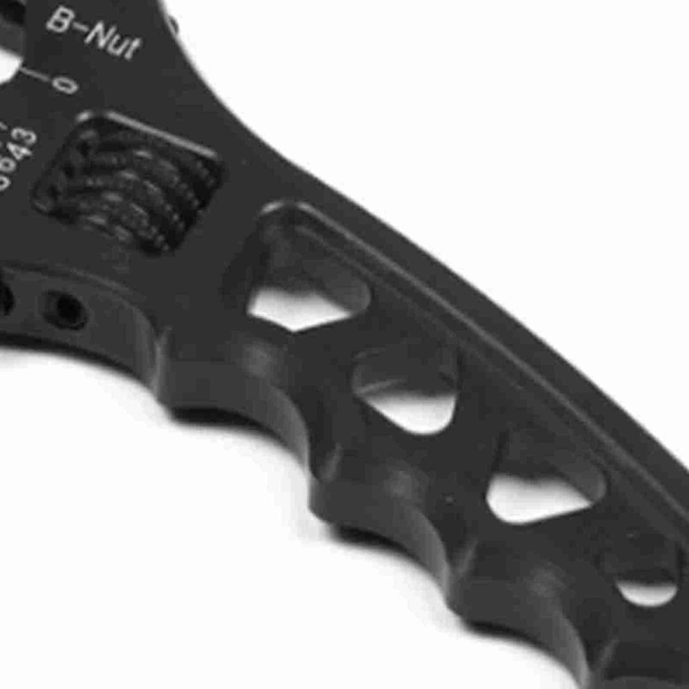 Aluminum Alloy Adjustment Wrench, Lightweight, Rustproof, 10-Inch Black 4661355800699