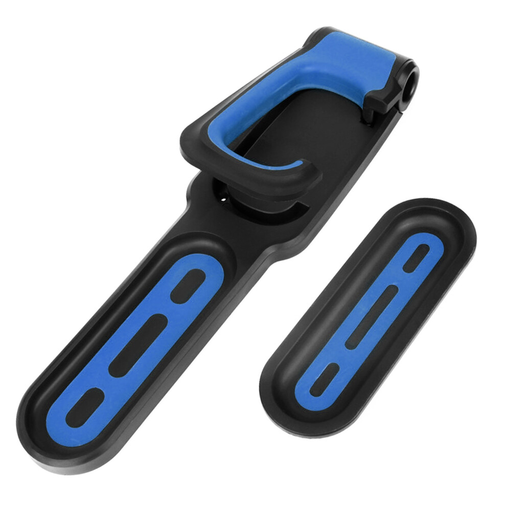 Vertical Bike Wall Hanger Abs Garage Storage Rack Black/Blue 7671355803542