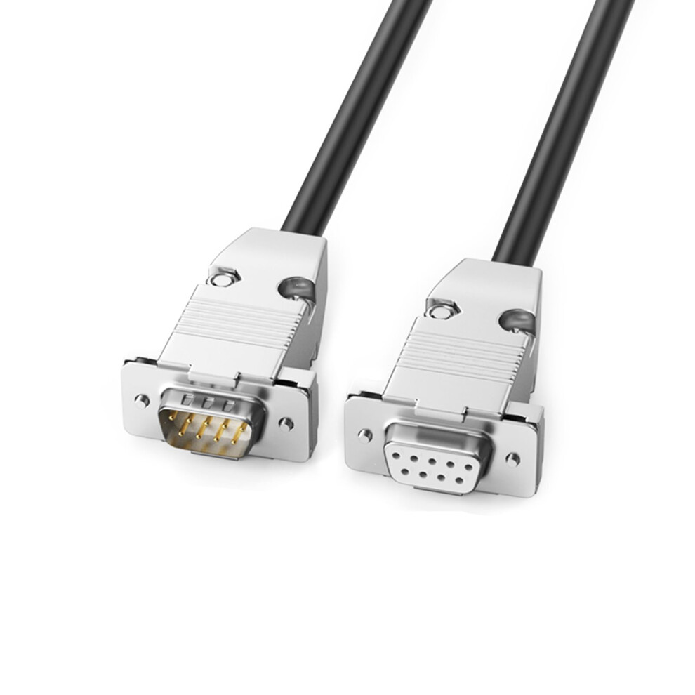 28Awg 9Pin Rs232 Data Cord Shielded Db9 Cable 15M M/F M/M F/F Gold 9067246334765