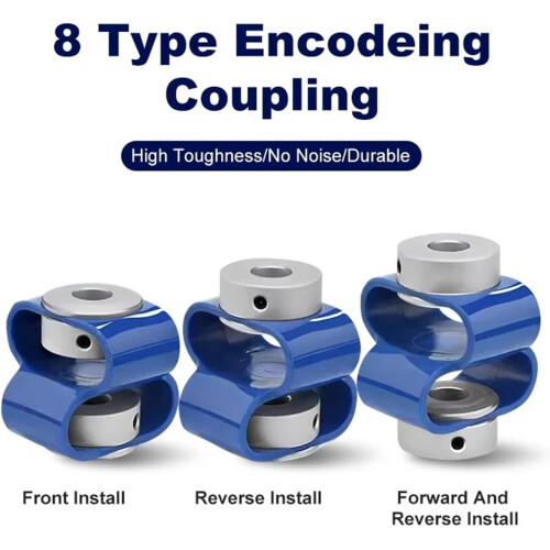 CB Encoder Special Coupling Flexible 8-Shaped Encoder Coupling German Rubber CB-46X43-6x10 For Servo Motor Accessories 1