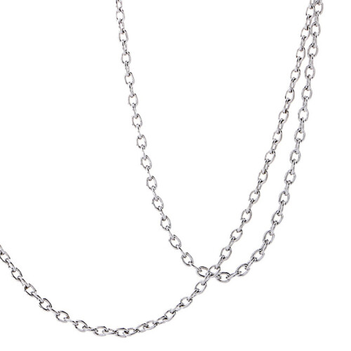 Lebensbaum-Halskette 7 Chakren, 55 cm Anhänger, Silber 2