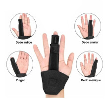 schwarber atmungsaktiver verstellbarer Fingerverband zur Verschiebung, Größe 12x13,5x20x25cm