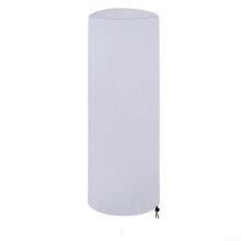 Weatherproof Outdoor Heater Cover 210D Oxford Fabric Silver Color For Rain Dust Snow Protection Patio Heater Cover