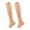 Flesh Color L/XL Zipper Compression Socks Nylon Soft Breathable 2