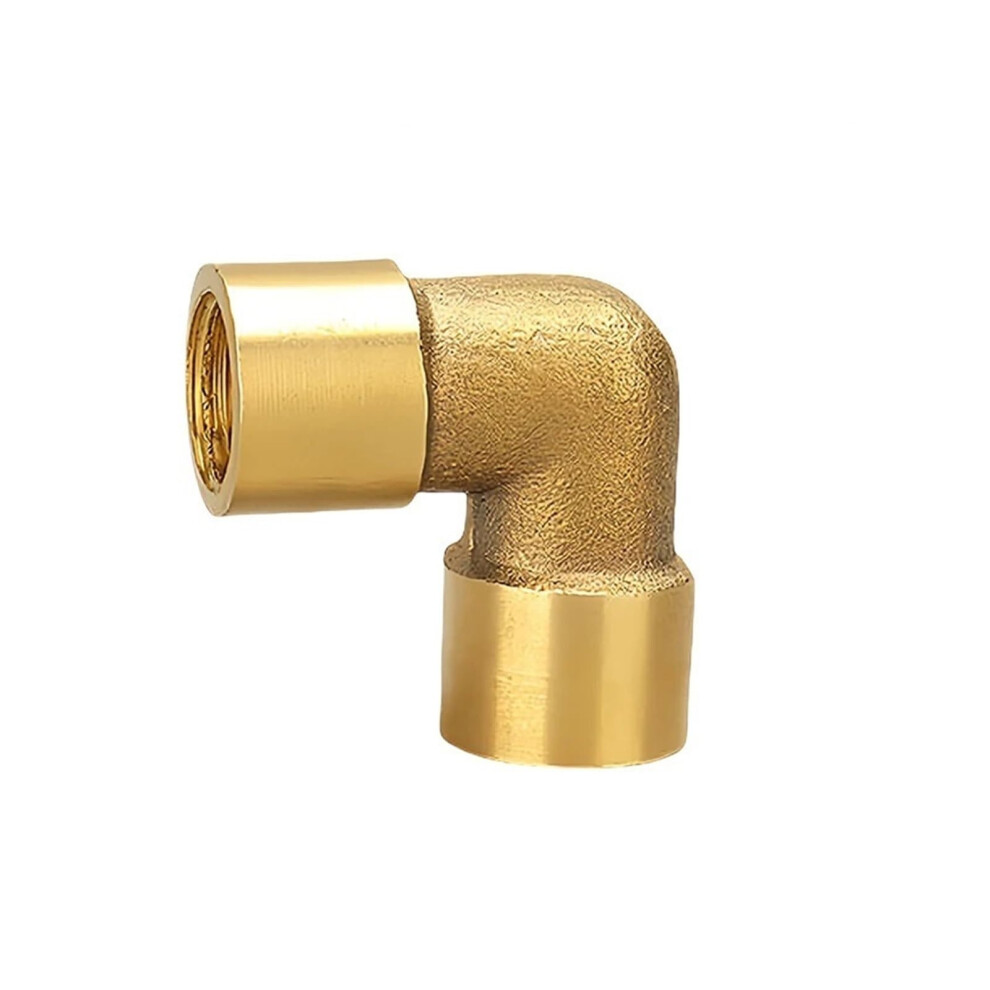 1/8" Female Thread Brass Elbow Equal Pipe Fitting Connector Coupler For Water And Fuel Copper 9393856639618