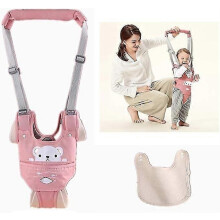 (As show, One size) Baby Walking Harness, Adjustable Walking Kids Harness with Bib, Baby Walking Harness, Baby Walking A