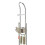 Cordless Vacuum Cleaner 200W Lightweight Blue Cyclonic Filter System 7