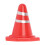 Compact 50Pcs Mini Traffic Cone Toys - Bright Durable & Versatile 9