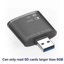 (As show, One size) USB 3.0 Card Reader for NM Nano Memory Card Write Adapter,Ar