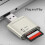 (As show, One size) USB 3.0 Card Reader for NM Nano Memory Card Write Adapter,Ar 4