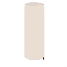Outdoor Patio Heater Cover 210D Oxford Fabric Waterproof Dustproof Weather-Resistant 120x50cm Beige Furniture Cover