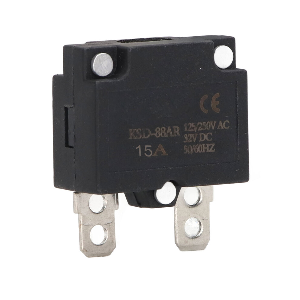 10Pcs Auto Reset Overload Protector Fuse Circuit Breaker Ac125/250V For Ride-On Car 7611355832081