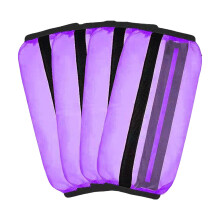 Horse Fly Boots Breathable Mesh Set of 4 One Size Purple Jcy738 Reducing Stomping Hoof Damage Leg Fatigue