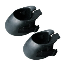 Rubber Horse Hoof Boots - Size L, Protective, Rehabilitation Support, For Training And Competition