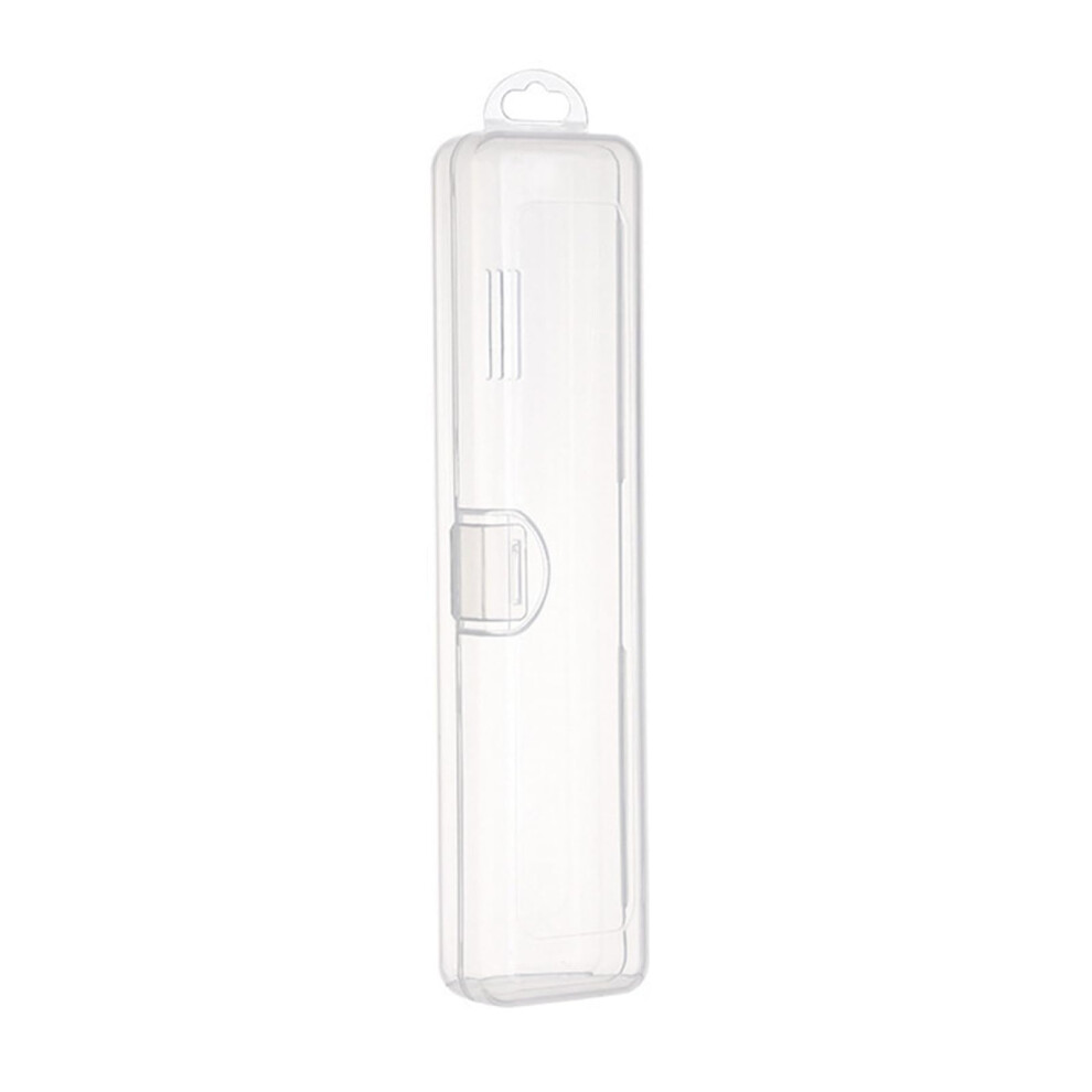 Multifunctional Travel Toothbrush Holder Clear Cosmetic Organizer Case Portable Storage For Bathroom Use