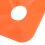 10PCS Bright Orange Training Cones, 17.7x17.7x5cm, Stackable 6