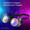 Rainbow Kaleidoscope Rave Goggles Adjustable Crystal Lenses Steampunk 7