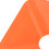 10PCS Bright Orange Training Cones, 17.7x17.7x5cm, Stackable 5